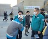 이상민·원희룡 장관 인천 시멘트 유통기지 현장 점검