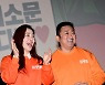 마동석-오나라, 화기애애한 '압꾸정' 무대인사 [사진]