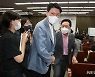 '윤핵관' 장제원, 김기현과 30분 비공개 회동...'김장연대' 주목