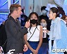박경림,'샘 워싱턴과 유창한 영어 대화' [사진]