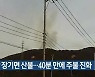 포항 장기면 산불…40분 만에 주불 진화