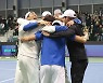 한국 남자 테니스, 벨기에에 대역전드라마...2년 연속 데이비스컵 16강