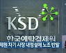 예탁결제원 차기 사장 내정설에 노조 반발