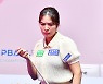 [ST포토] 스롱 피아비, '어떻게 공략할까'