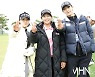 [Ms포토] 안강건설 전예성-임진희-김시원 '그들만의 브이 리그'