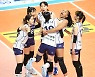 [종합] 도로공사 PO 직행 웃고, 인삼공사 울고…V리그 남녀부 '봄배구' 대진 확정 