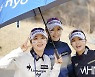 [Ms포토] 메디힐 김재희-최혜용-안지현 '신나는 2라운드'