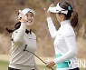 [Ms포토] 삼천리 최가빈-박도영 '버디 하나 추가요'