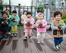 성북구 팬지· 비올라·팬지 등 봄꽃 4만여 '활짝'