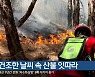 건조한 날씨 속 강원 산불 잇따라
