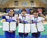 양윤서·임수정·이다현, 회장기대회서 여자부 개인전 우승