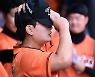 홈에서 경기 선보인 김서현 [사진]