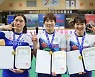 양윤서 · 임수정 · 이다현, 회장기 씨름 여자부 개인전 우승