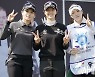 [Ms포토] 한국토지신탁 박현경-박지영-조아연 '승리의 브이'