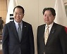 권영세, 日외무상에 "건강한 한일관계 노력 필요"...대북 공조 강화