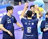 '우승 확률 100% 선점' 대한항공, 현대캐피탈 3-0 셧아웃 압승... 챔프전 2연승[계양에서]