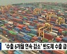 '수출 6개월 연속 감소' 반도체 수출 급감
