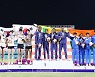 한국 주니어 혼성 릴레이팀, 아시아주니어육상선수권 은메달