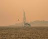 [사진] 캐나다 산불에 뉴욕·워싱턴 대기질 경보