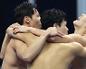 [속보] 한국수영, 남자 계영 800ｍ서 AG 단체전 사상 첫 金 [항저우AG]