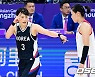 항저우 아시안게임 여자농구 강이슬, '북한 상대로 맹활약' [사진]