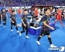 중국과의 8강전 앞둔 아시안게임 축구대표팀