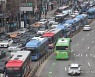 정상운행되는 서울 시내버스
