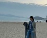'활동 중단' 성유리, 고개 숙인 쓸쓸한 모습..홀로 바닷가 산책