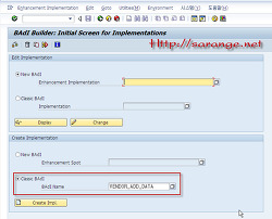 SAP/ABAP - BAdI 예제 (구매처 생성/변경/조회 시 기능확장)