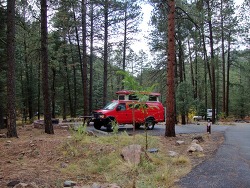 [미국캠핑 #4/4] 블랙 캐년 캠핑장 (Black Canyon Campground) - 산타페 뉴멕시코 주