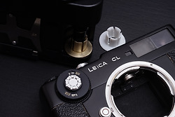 라이카 CL 오버홀 & 황동 필름스풀 교체, Leica cl broken take up spool replacement.