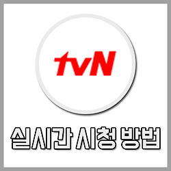 tvN 온에어 실시간 시청방법