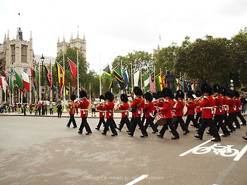 런던여행, 버킹엄 궁전,근위병교대식