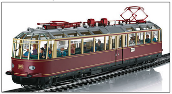 Marklin Electric Railcar ET 91 01 "Glass Train" of the DB