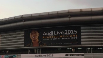 퍼렐 윌리엄스 내한공연에 다녀와서 (Audi Live 2015)