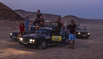 Off into the desert – Three BMW 5 Series Touring cars successfully complete the Allgäu-Orient Rally 2017