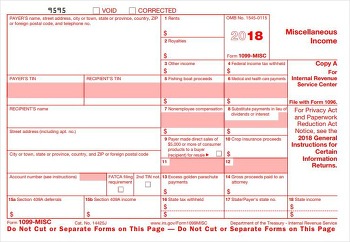 1099 form 세금 보고 총정리 (아르바이트, 프리랜서 tax)