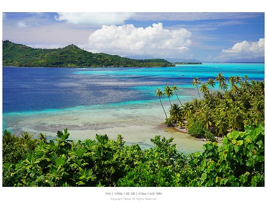 [a7R3] 지상낙원 타히티 보라보라섬